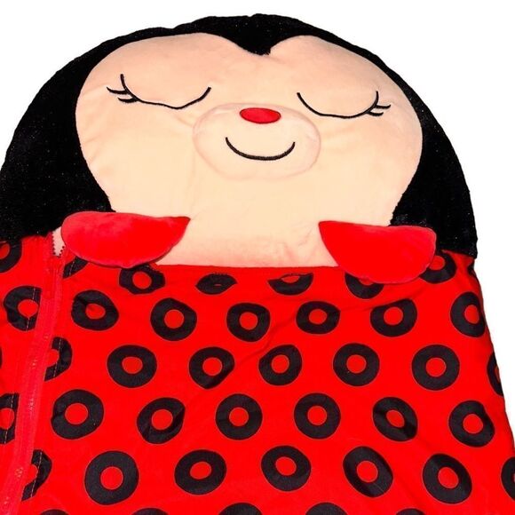 🛏️💤 Smaller Happy Napper – Ladybug Plush Sleepytime Pal 🐞❤️ - Picture 8 of 13